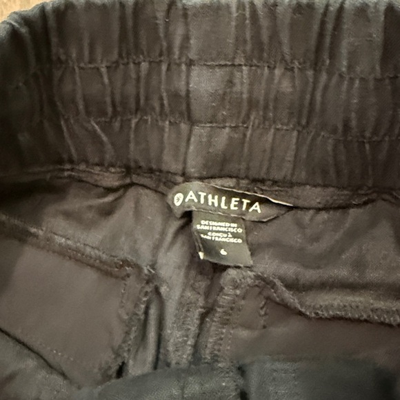 Athleta Black Cabo Linen Jogger Pant - Picture 5 of 16